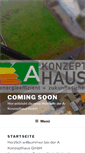 Mobile Screenshot of a-konzepthaus.de